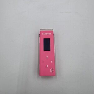 Samsung YP-U3 MP3 Player‎ 2GB Pink – Detected by PC, Won't Power On